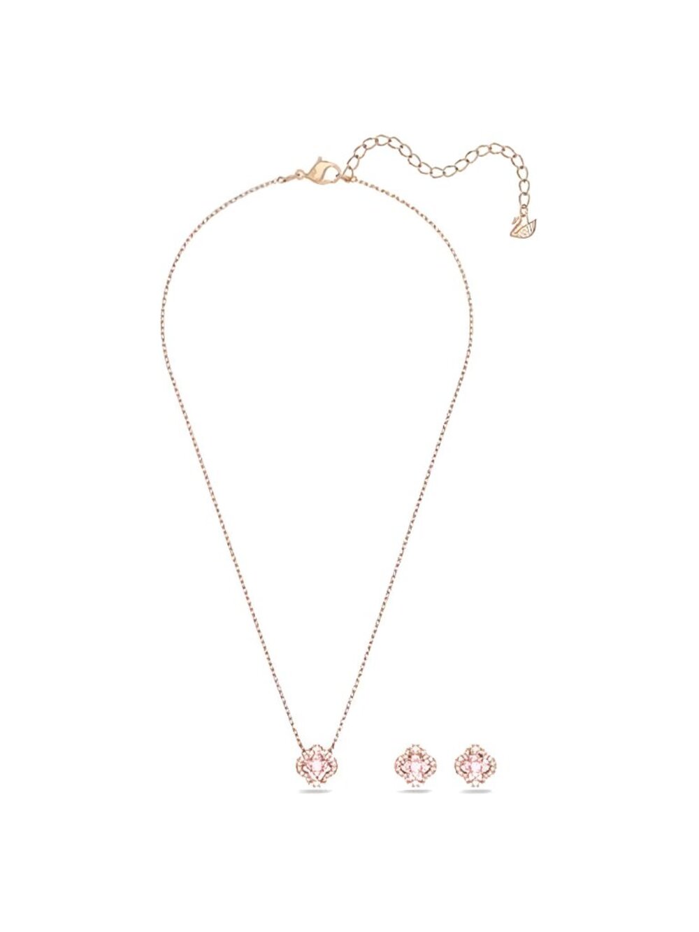 Sparking Dance Crystal Necklace and Earring Set Jewelry Collection - Picture 2 of 6